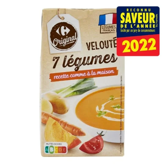 Soupe mouliné 7 légumes
