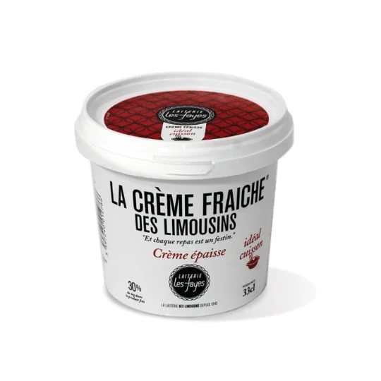 Crème Fraiche Epaisse Idéal Cuisson 30% Mat.Gr.
