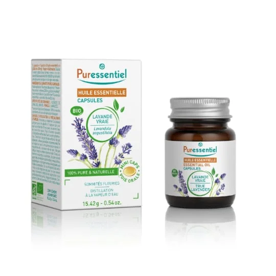 Complément Alimentaire aux Huiles Essentielles Bio Lavande Vraie