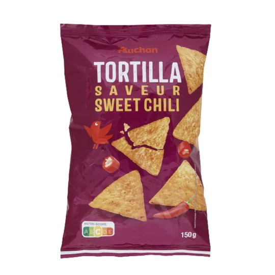 Tortillas saveur sweet chili