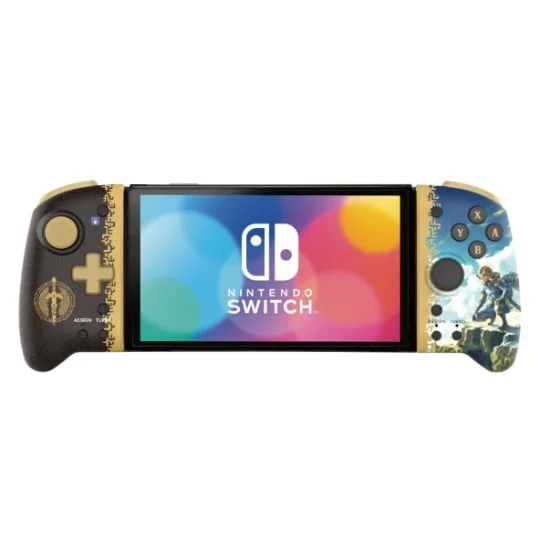 Manette Split Pad Pro Zelda: Tears of the Kingdom pour Nintendo Switch Noir et Vert