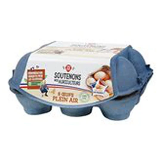 Oeufs plein air Engagé