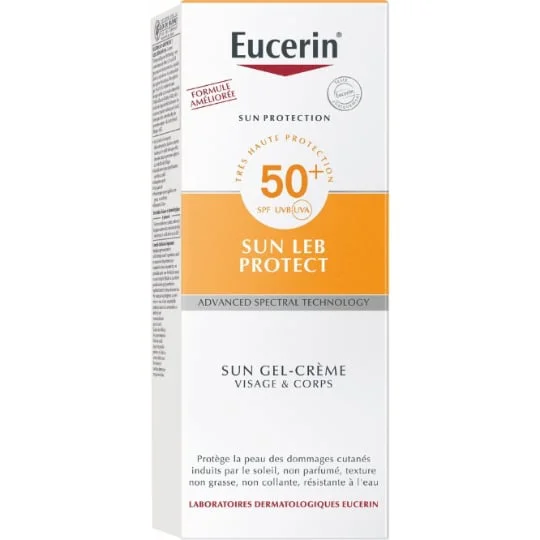 Crème-gel protection solaire SPF50