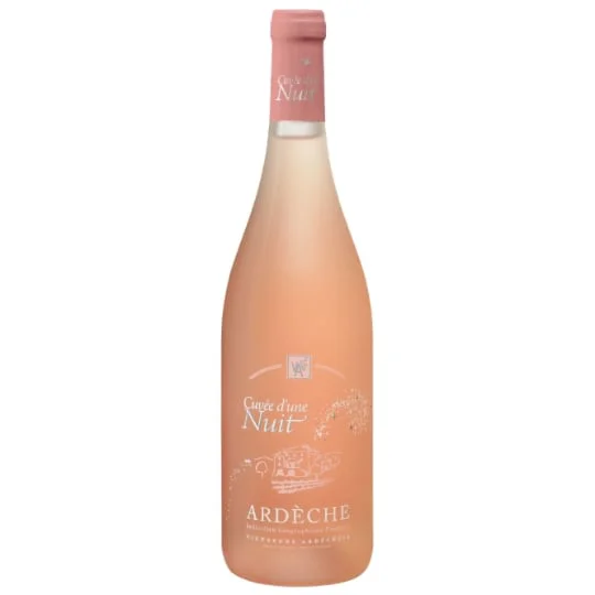 Vin rosé IGP Ardèche Cuvée d'une nuit