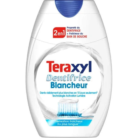 Dentifrice 2en1 blancheur