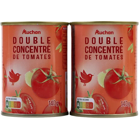 Double concentré de tomates