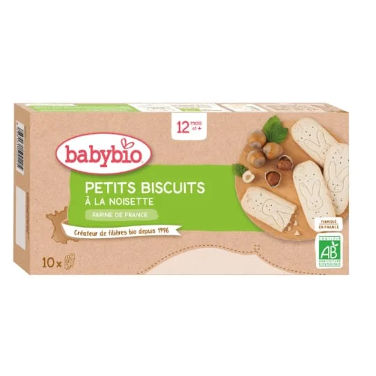 Biscuits à la noisette bio dès 12 mois