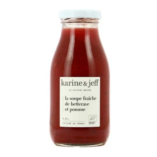 Soupe De Betterave Et Pomme  Bio