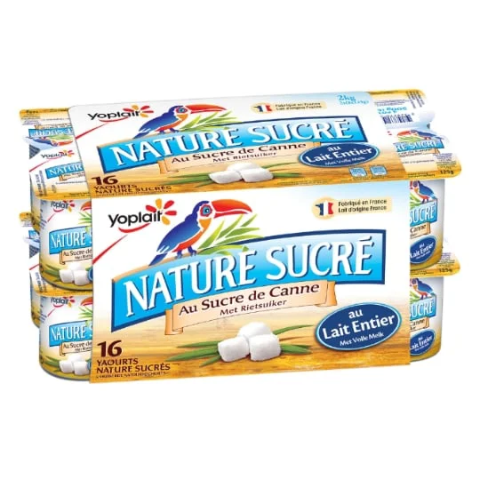 Yaourt nature sucré