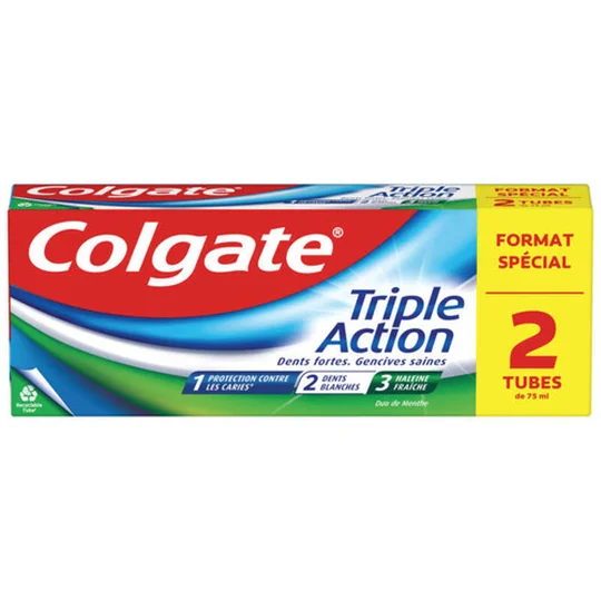 Dentifrice Triple Action