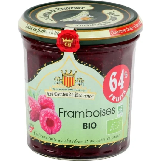 Confiture bio framboise