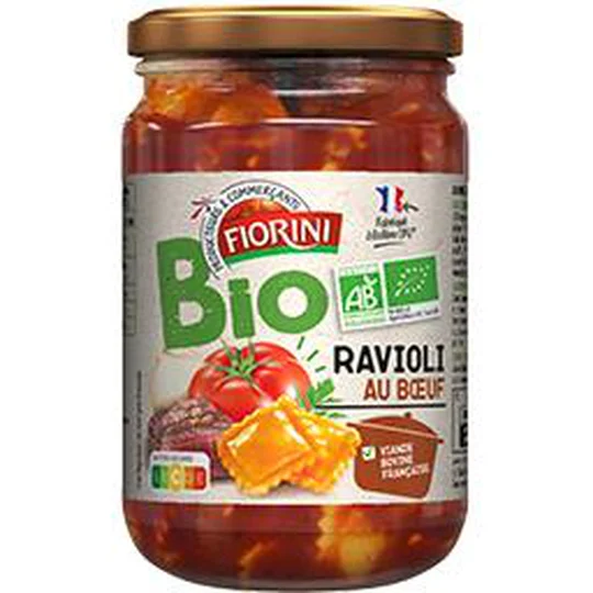 Ravioli au boeuf BIO