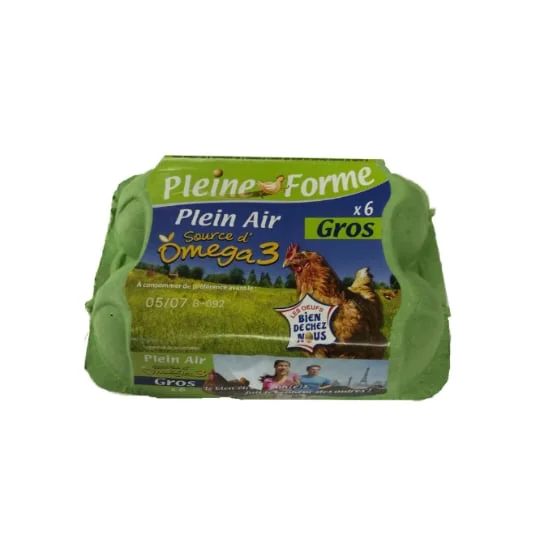 Oeufs de Plein Air Calibre Gros Oméga 3