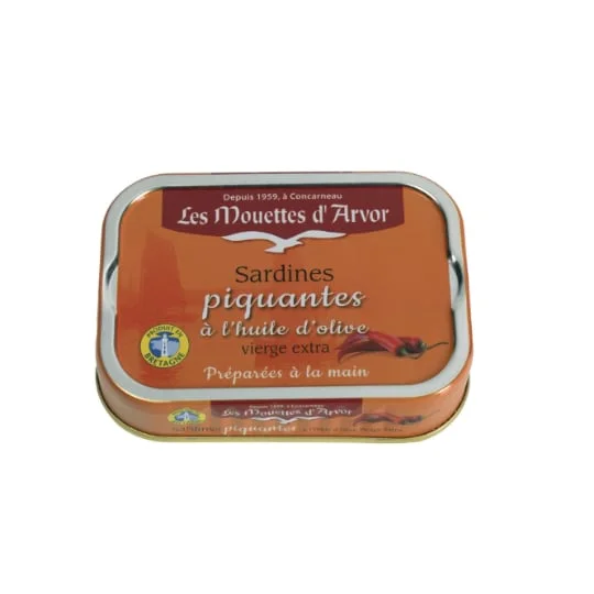 Sardines piquantes huile d'olive