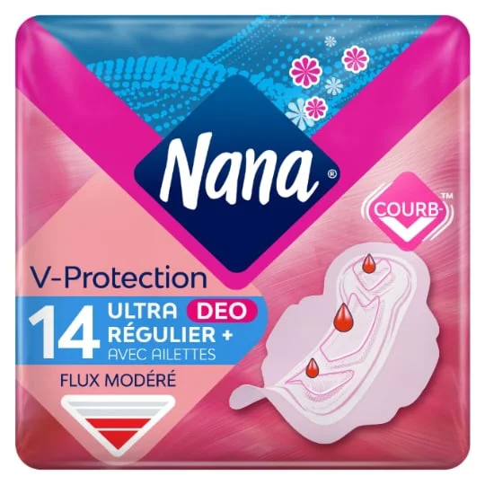 Serviettes hygiéniques Deo Fresh normal plus