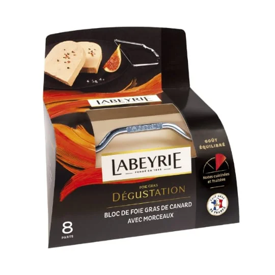 Bloc de foie gras Dégustation 30% morceaux