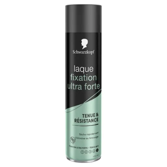 Laque Fixation Ultra Forte Tenue et Resistance
