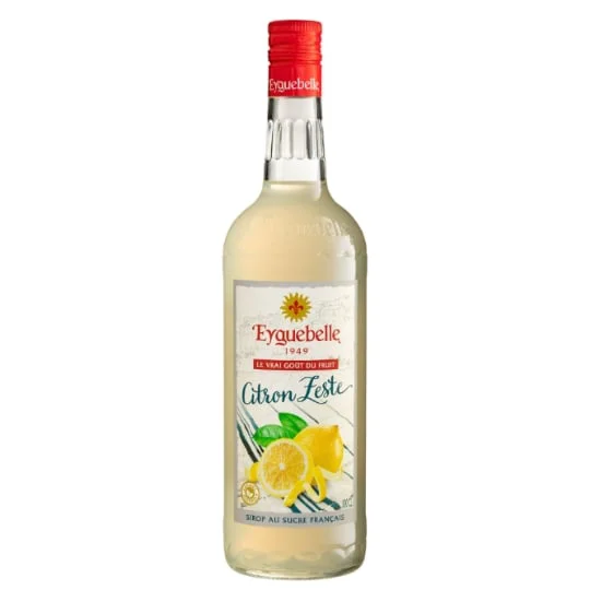 Sirop de citron zest