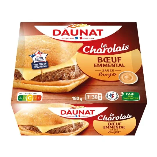 Burger pain/boeuf/emmental