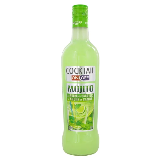 Mojito au rhum des Caraïbes & sucre de canne