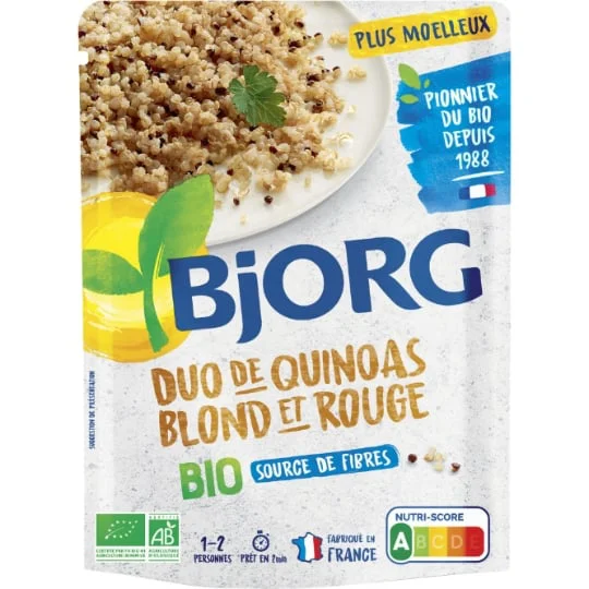 Quinoa rouge et blond bio