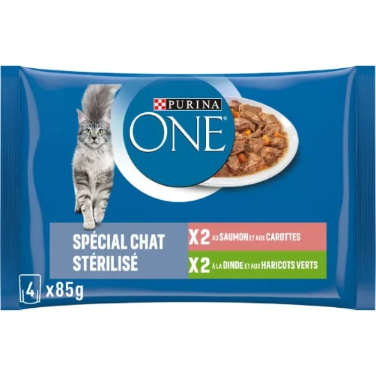 Pâtée pour chat spécial chat stérilisé