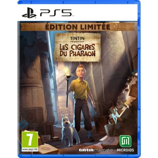 TINTIN Reporter Les Cigares du Pharaon Edition limitée PS5