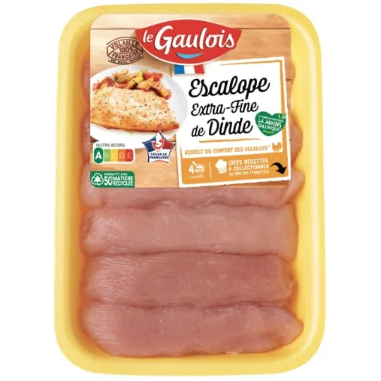 Escalopes fines de dinde x6