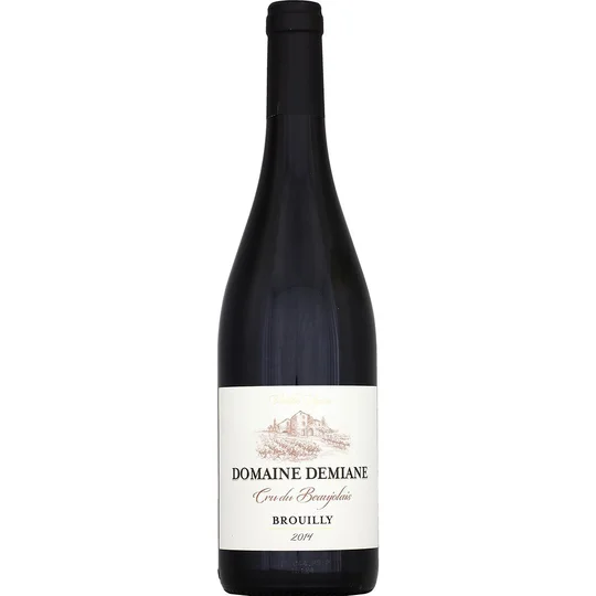 Vin rouge villes vignes brouilly