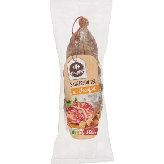 Saucisson sec au Beaufort