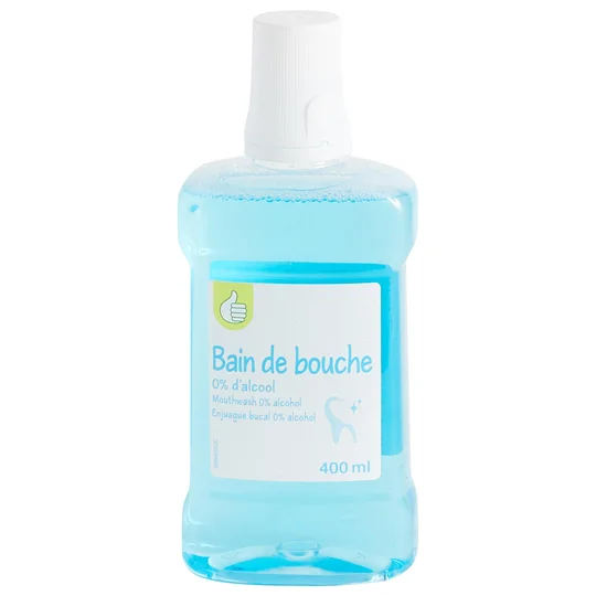 Bain de bouche 0% d'alcool