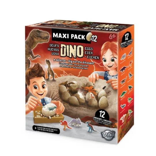 Coffret Dino egg maxi pack