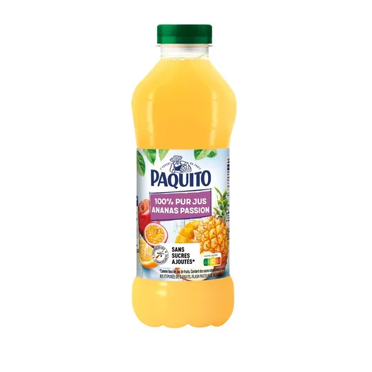 Pur jus pressé ananas passion