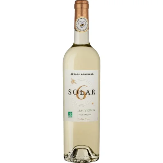 Vin blanc sauvignon cevennes Bio Solar 6