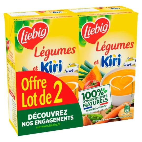 Soupe Doux Plaisir Légumes et kiri