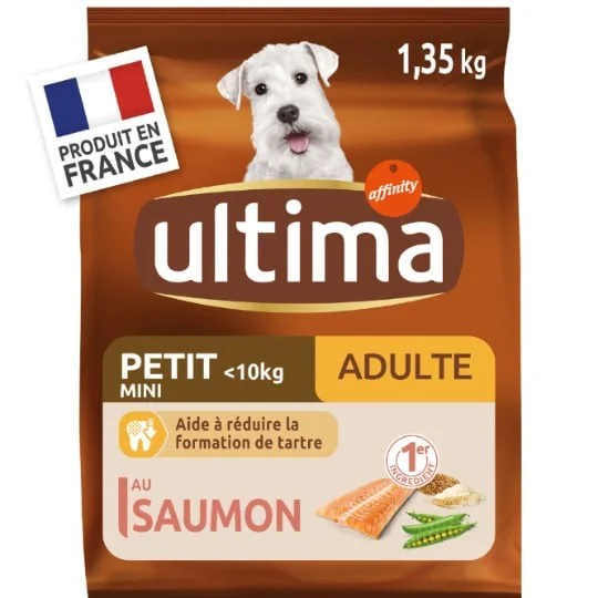 Croquettes chien Mini Adulte saumon