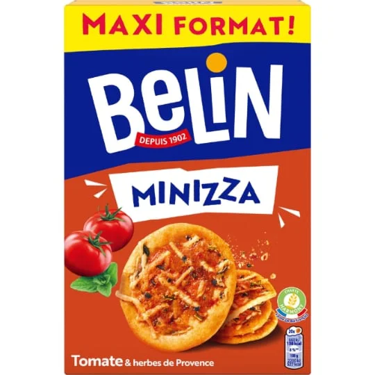 Crackers minizza tomate et herbes de provence