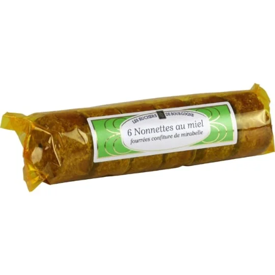 Gâteaux nonnettes miel confiture mirabelle