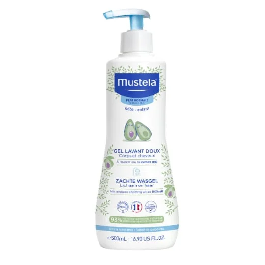 Gel lavant bébé doux corps/cheveux