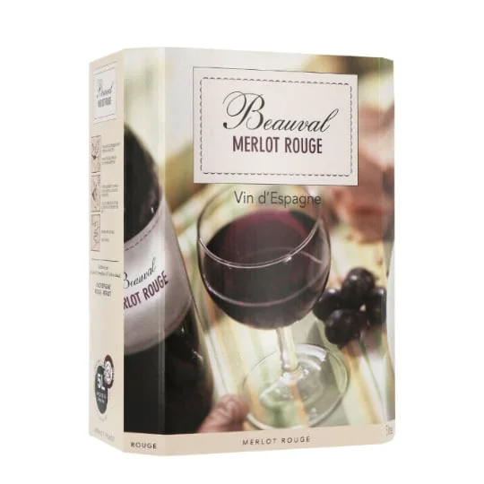 Vin rouge d'espagne Merlot