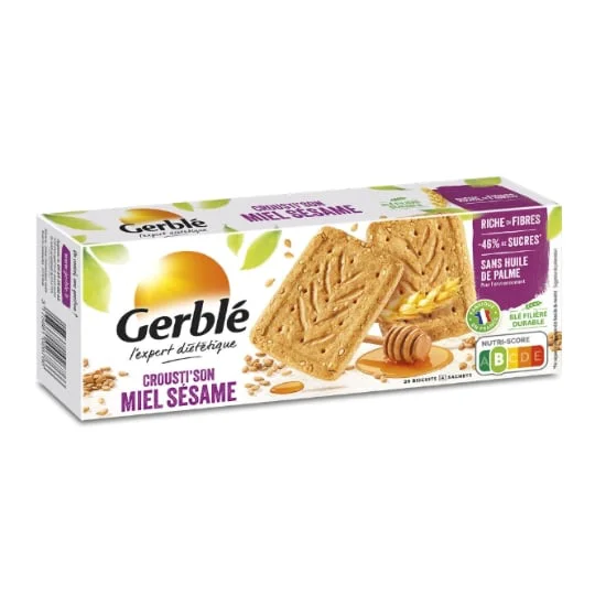 Biscuits miel sésame