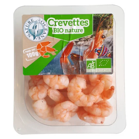Crevettes Bio Décortiquées
