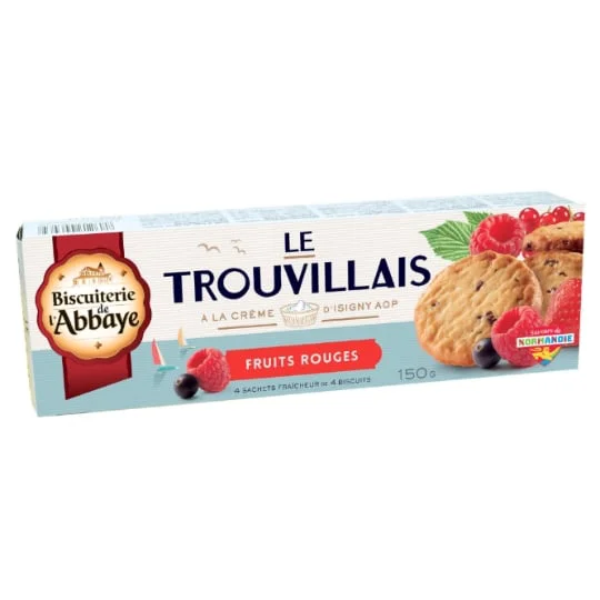 Biscuits sablés fruits rouges