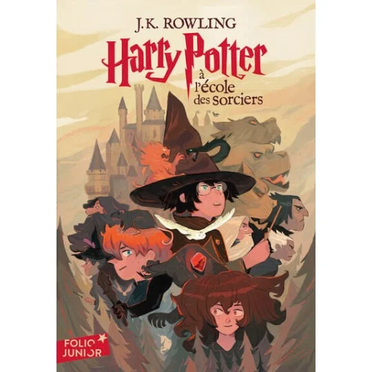 Livre Harry Potter à l'école des sorciers - Edition 2023 - JK Rowling