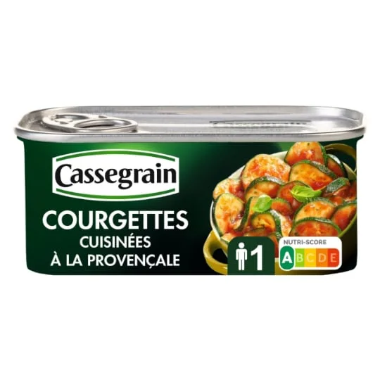 Courgettes cuisinées à la provençale
