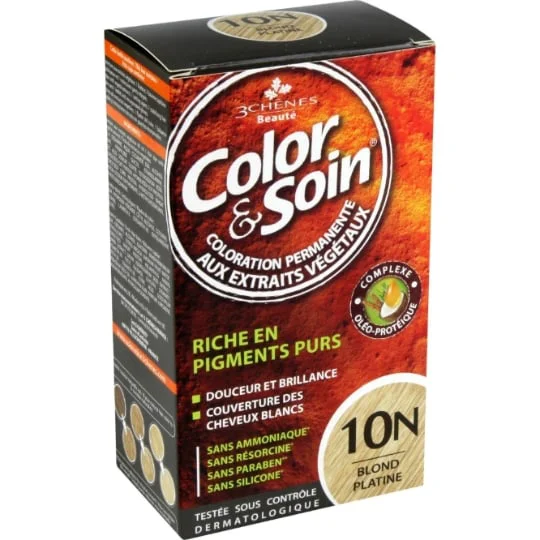 Coloration Blond Platine 10N