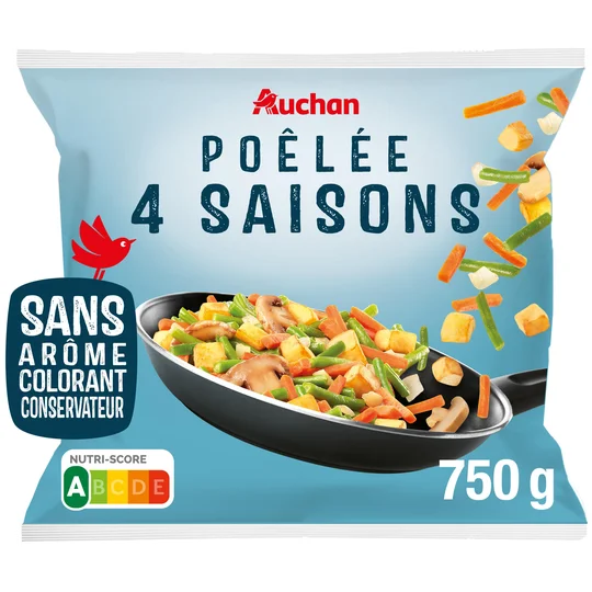 Les Poêlées légumes 4 saisons