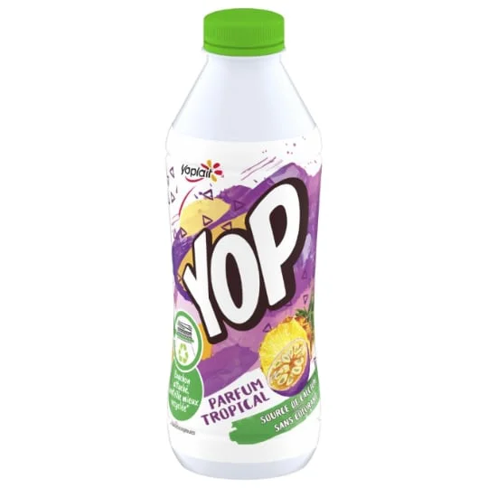 Yaourt à boire tropical