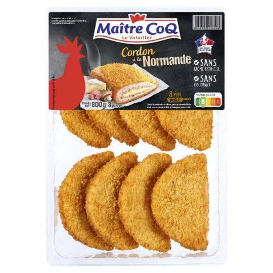 Cordons de poulet à la normande