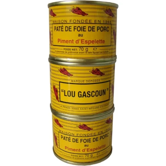 Pâté foie piment Espelette